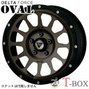 y4/20(y)|Cgő28{ȏIzDELTA FORCE OVAL 17inch 8.0J PCD:114.3 :5H J[:}bgX[N|bV f^tH[X I[o yAt@[hz