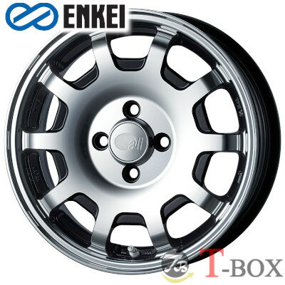 単品1本価格 ENKEI all four - KCR - 15inch 5.0J PCD:100 穴数:4H カラー : MB / SS / PW オール・フォー ケーシーアール エンケイ ホイール