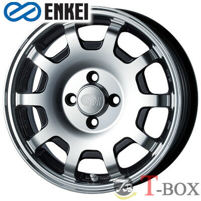 【4本特価】ENKEI all four - KCR - 15inch 5.0J PCD:100 穴数:4H カラー : MB / SS / PW オール フォー ケーシーアール エンケイ ホイール