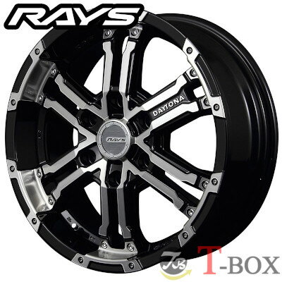 【5/10(金)ポイント最大35倍以上！】単品1本価格 RAYS TEAM DAYTONA FDX 17inch 8.0J PCD:139.7 穴数:6H カラー: SB / DK レイズ チーム デイトナ