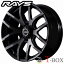 4本セット価格 RAYS TEAM DAYTONA FDX F6 17inch 8.0J PCD:139.7 穴数:6H カラー: クリアブラック(KZ) レイズ チーム デイトナ