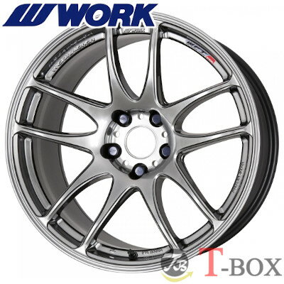 単品1本価格 WORK EMOTION CR 極 17inch 9.0J PCD:114.3 穴数:5H カラー: AHG / MBL / WHT / GTS ワーク エモーション