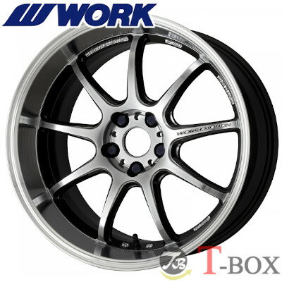 【5/10(金)ポイント最大35倍以上！】単品1本価格 WORK EMOTION D9R 17inch 7.0J PCD:100 穴数:4H カラー: AHG/BLK/WHT/GTSRC ワーク エモーション