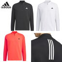 adidas アディダス GOLF COLD. RDY ハーフジップストレッチシャツ