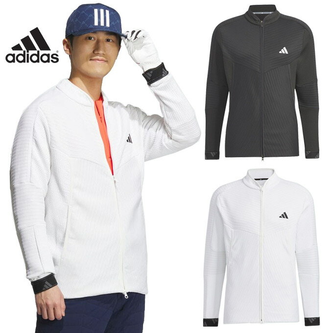 adidas アディダス GOLF COLD. RDY ファブリックミックスジャケット