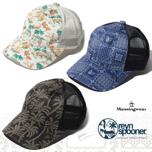 マンシングウェア(Munsingwear) Reyn Spoonerコラボキャップ　ゴルフ　メッシュ　帽子