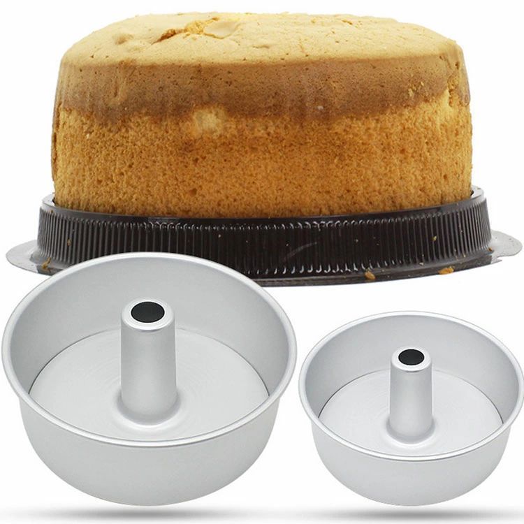 アルミ 手作り シフォンケーキ プリン芯型 つなぎ目なし 手作り 道具 製菓グッズ 焼き型 底抜け cm シ..
