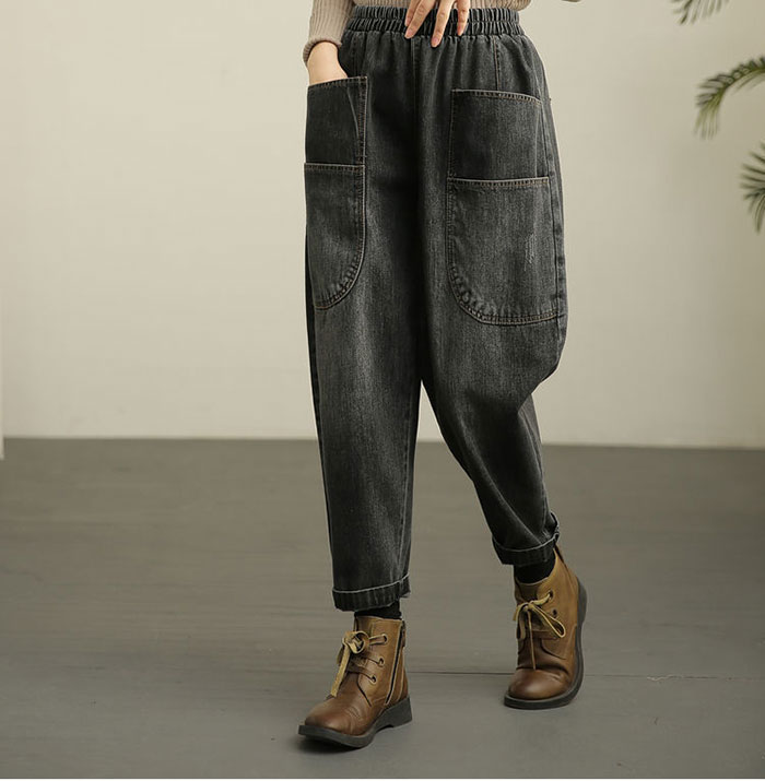 デニムパンツ レディース ワイドパンツ 9分丈 着痩せ 大人 春夏 ロングパンツ 春 夏 薄手 袴 普段着 美脚 カジュアル ゆったり かわいい シンプル 女性用 おしゃれ 大学生 おでかけ 体型カバー 20代 30代 40代 大きいサイズ 黒 パンツ ポケット付き ハイウエスト