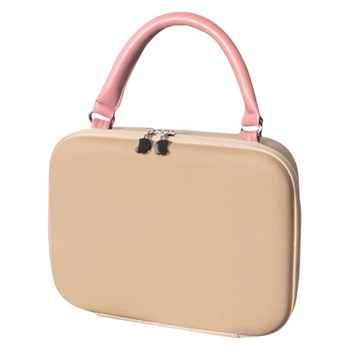 メイクバッグ,女性用EVA防水化粧ポーチ | 家族や友人とのアウトドアやジム、職場での携帯用多機能収納..