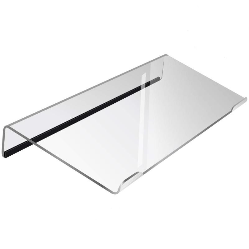 コンピューターキーボードスタンド PCキーボードスタンド タイトル付きキーボードスタンド クリアアク..