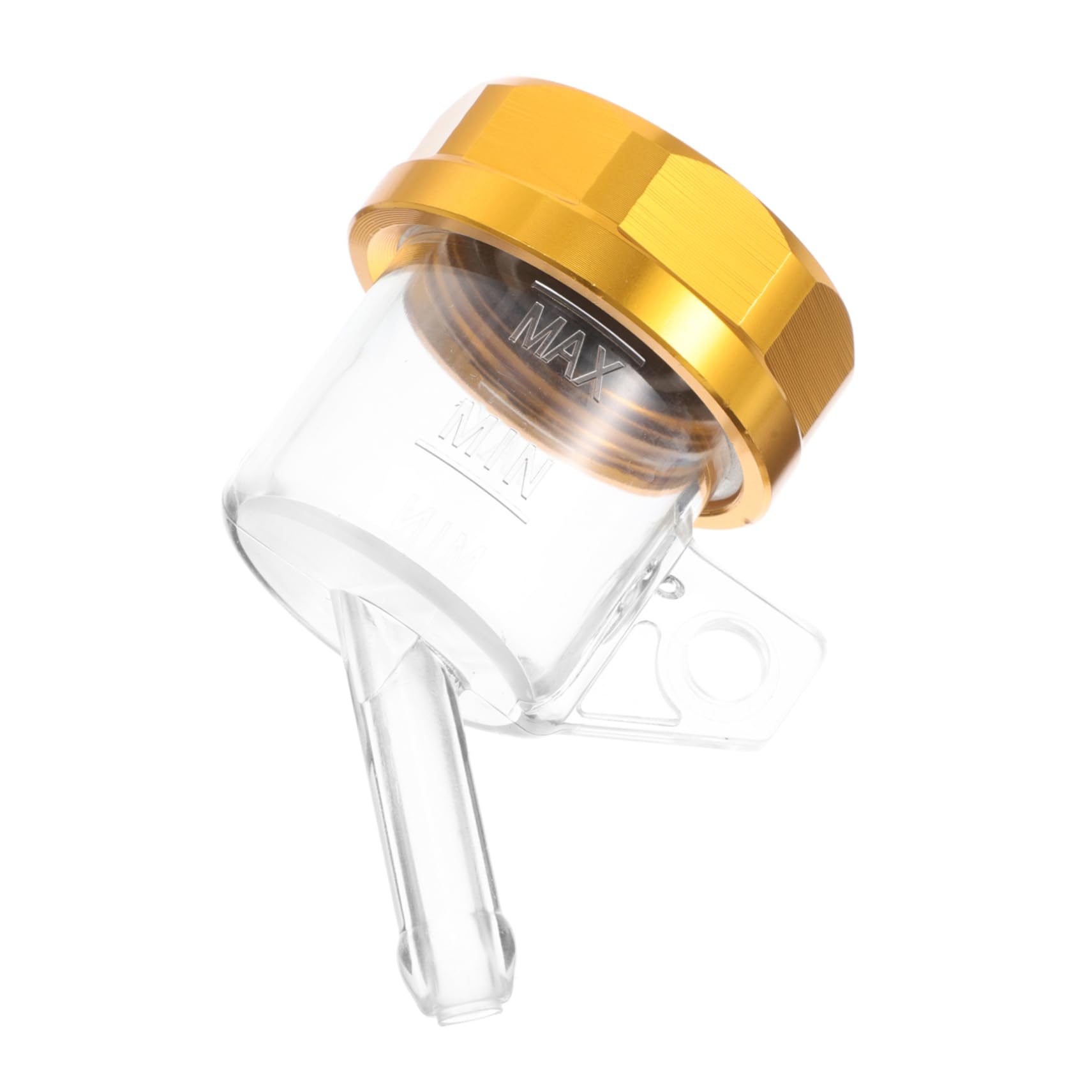 ノーブランド品 リアブレーキマスターシリンダーオートバイとダートバイク用大型オイルリザーバーキャ ..