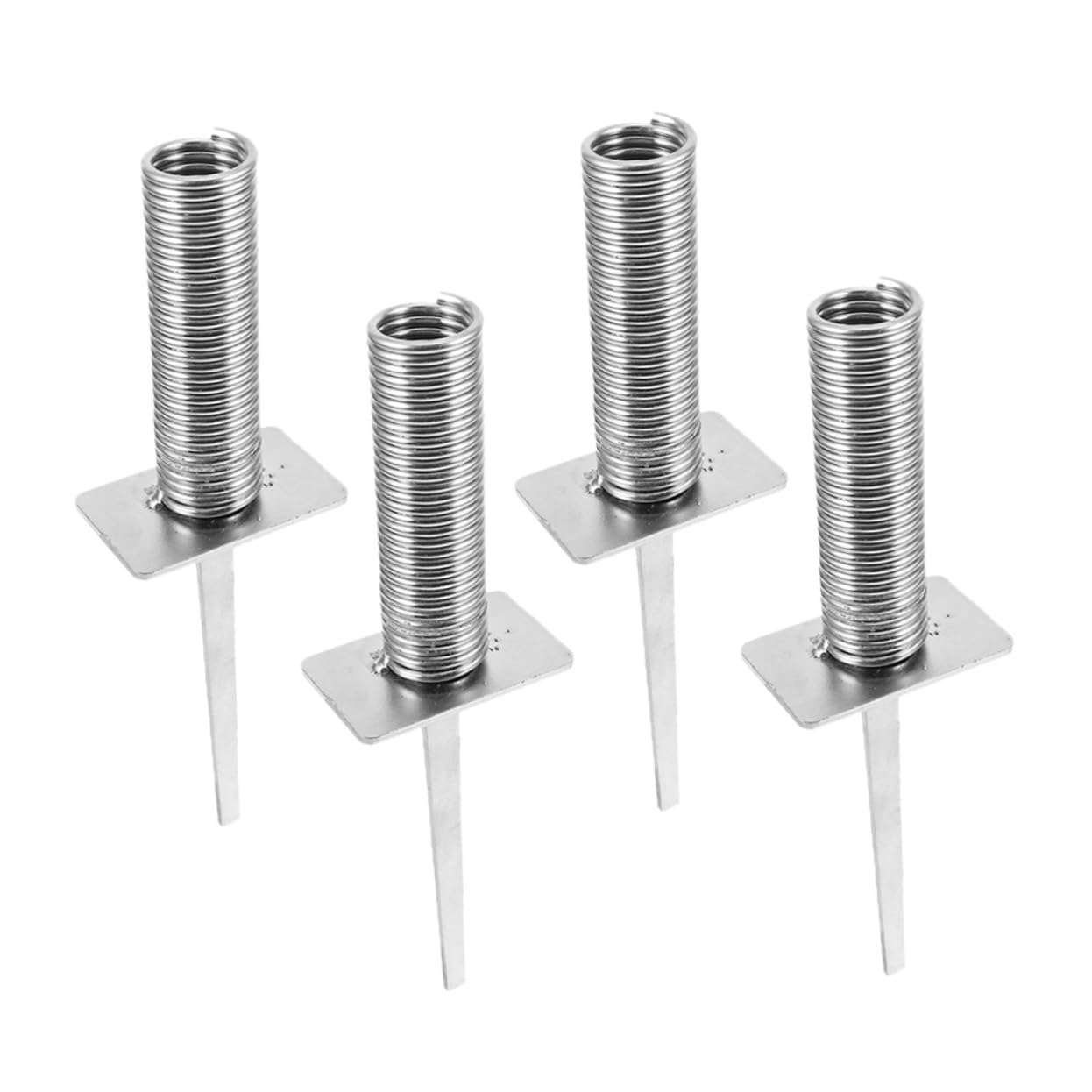 4個 スプリングフロアネイル サッカー場のコーナーフラッグ サッカーアジリティ用品 コーナーフラッグ..