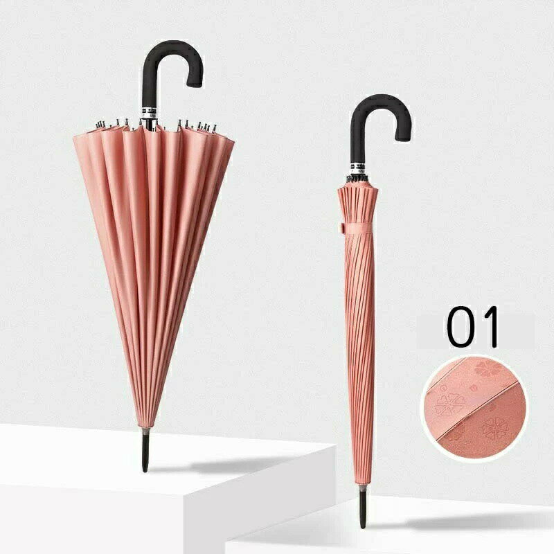 傘 雨に濡れると花柄が浮出る傘 「露?傘」 傘 レディース メンズ 24本骨 雨傘 長傘 大きめ 軽量 バンブ..