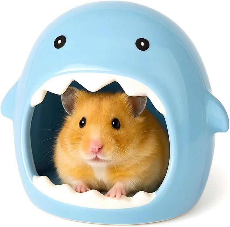 ロボロフスキー ジャンガリアン 巣箱/リス 涼感 冷却 涼しい 対策 暑さ 夏 たまご 冷たい ひんやり アニマル モンスター ブルー