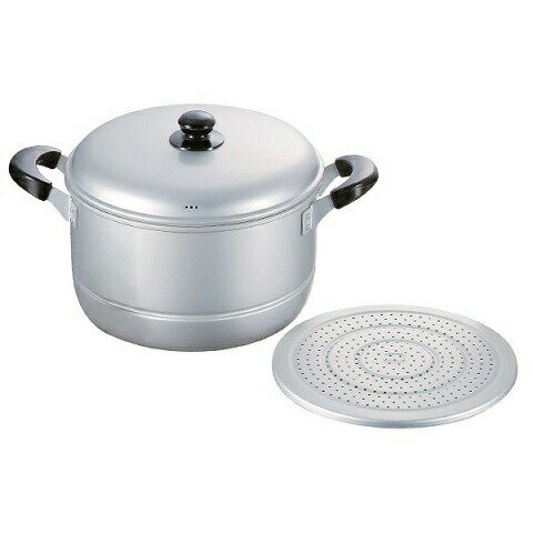 蒸し器 両手鍋 アルミ両手兼用鍋 26cm ニューセレット H-2416 せいろ 蒸し鍋 軽量 蒸籠 セイロ 茶碗蒸し 肉まん ガス火専用 パール金属