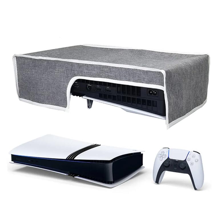 PS5 ダストカバー 防塵 擦傷防止 横置き 縦置き 装着・脱着簡単 防塵カバー ホコリ 傷防止 PS5 アクセサリー PS5 本体 カバー PS5 Slim Pro カバー ケース 使いやすい 衝撃防止 自宅保管用 全面保護 汚れ防止 お手入れ簡単