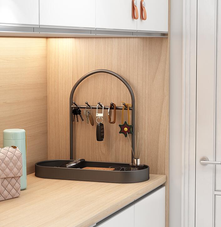 キーホルダー 玄関 キーフックスタンド 玄関収納 ホワイト ブラック 北欧 収納 おしゃれ かわいい 収納 アクセサリースタンド シンプル 鍵 カギ 鍵かけ 鍵掛け リビング