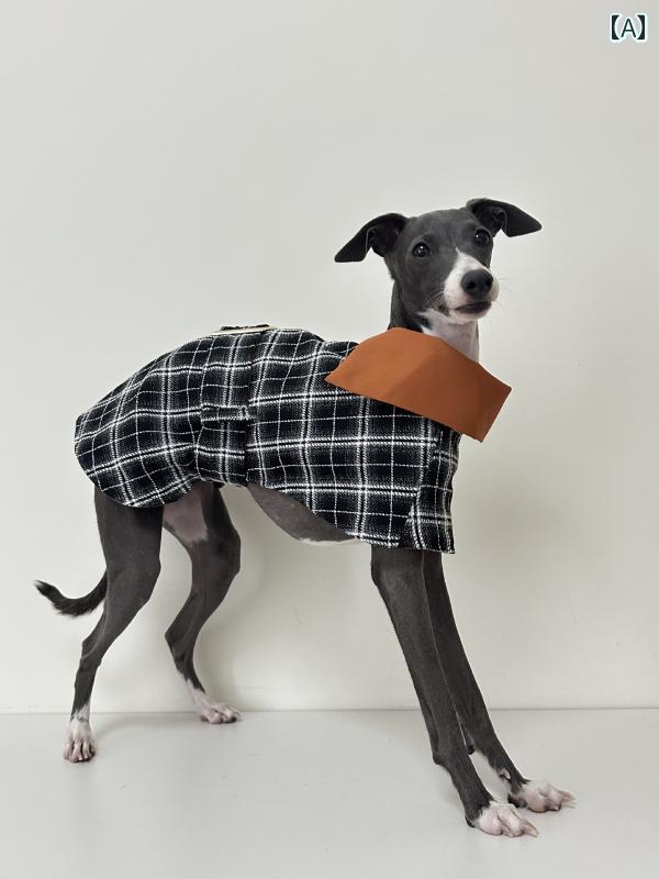 犬 服 小型 グレーハウンド ウィペット ベドリン トン テリア ジャケット ケープ 防風