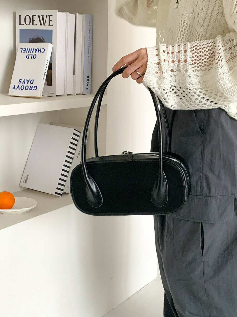 高級感 個性的 通勤 バゲットバッグ ショルダーバッグ
