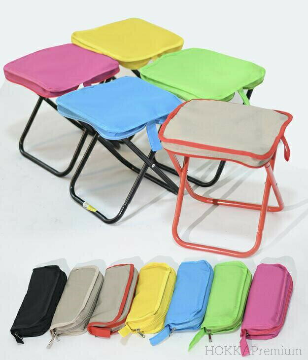 【送料無料】バッグ型 折りたたみ ミニチェア スツール 携帯用 軽量 コンパクト 手提げ 椅子 持ち運び..