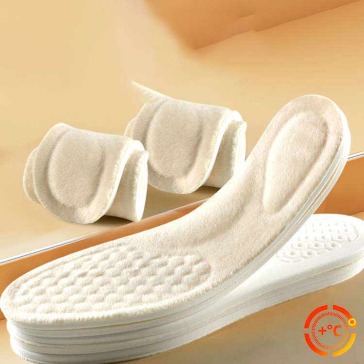 起毛 メンズ 保温 男女兼用 レディース 3足セット 防寒グッズ インソール 足冷え対策 冬用 もこもこ あったか 中敷き 大きいサイズ 衝撃吸収 ブーツイン 防臭 インソール 無地 シンプル 暖かい アウトドア 通勤