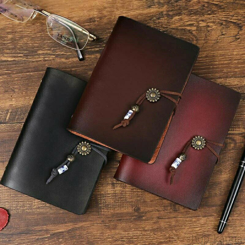 システム手帳 A7 メモ帳 バインダー 6穴 ポケットサイズ ミニサイズ手帳 バインダーノート かわいい おしゃれ プレゼント レザー 手帳カバー リフィル リング手帳 ノート ビジネス プレゼント メモ帳 メンズ レディース