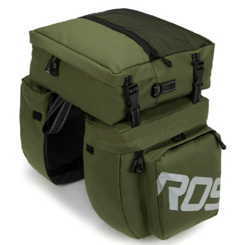 自転車 リアバッグ パニアバッグ 大容量 自転車 サドルバッグ 後部座席 リアラック ライディングテール..