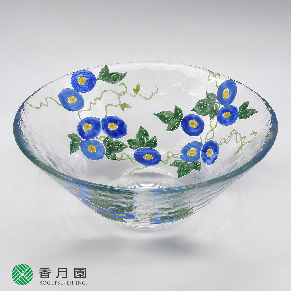 Rakuten - 【茶道具 / 茶碗】　耐熱平茶碗　義山　朝顔　水出宋絢 作　（化粧箱）