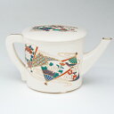 【茶道具 / 水注 (水次) 】 片口水注 扇面流水 (紙箱)