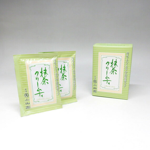 【丸久小山園/抹茶】抹茶クリームティ14g x 6pack【抹茶ラテ】【抹茶オレ】【茶道】【Matcha】【Japanese Green Tea】【powder】【抹茶粉末】【Marukyu Koyamaen】