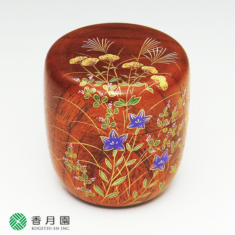 欅ふき漆武蔵野蒔絵長棗 星山 茶道具 楽天市場】欅 棗の通販