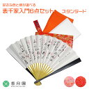 【茶道具/入門セット】好きな色と柄が選べる 表千家入門6点セット スタンダード【ゆうパケット送料無料】