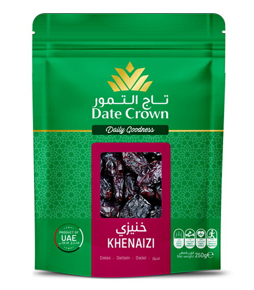 デーツクラウン(DATE CROWN)「ドライデーツ クナイジ種」(250g)