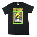 ロックTシャツ バンドTシャツ Bad Brians バッドブレインズ Logo ブラック バッドブレインズTシャツ バンドT 半袖Tシャツ 稲妻Tシャツ ROCK メンズTシャツ ブラック