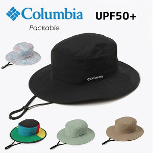 【送料無料】Columbia コロンビア 撥水パッカブル ハット PU5529 アドベンチャーハット サファリハット 帽子 夏フェス UV対策 メンズ 登山 帽子 レディース 紫外線カット