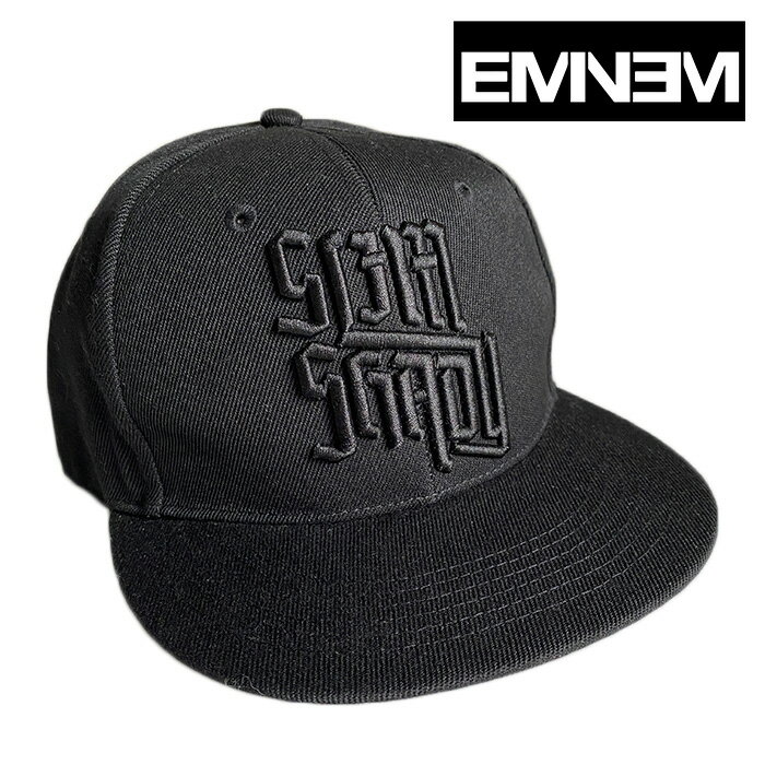 EMINEM エミネム キャップ CAP ロックバンド SLIM SHADY ロゴ刺繍 ベースボールキャップ CAP 帽子SNAPBACK