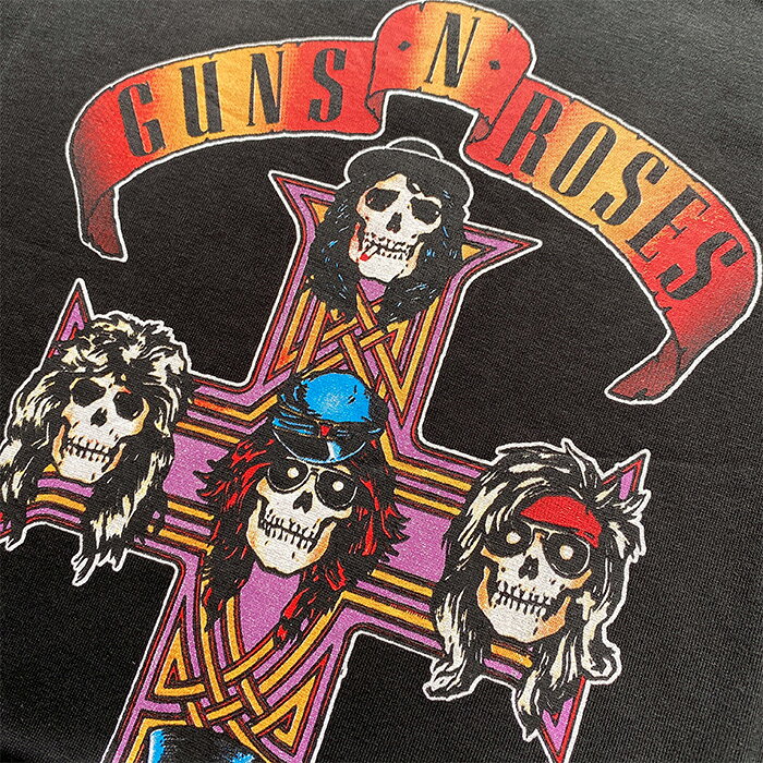 GUNS N' ROSES ガンズ・アンド・ローゼス ロゴ キッズTシャツ 子供服 Tシャツ ロックTシャツバンドTシャツ 3歳 5歳 7歳 8歳 10歳 tab11-10017549 Revivals Gallery サンプル画像2