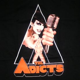 ロックTシャツ バンドTシャツ ADICTS アディクツ 