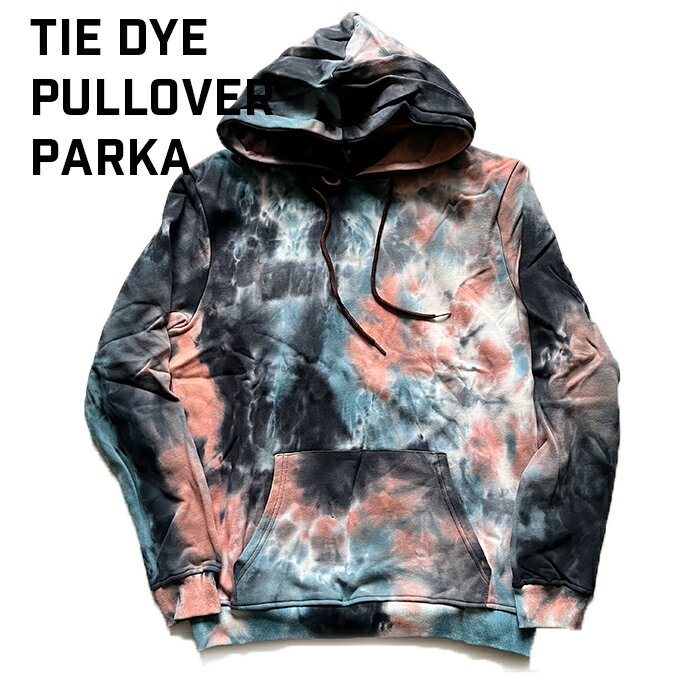 タイダイ 絞り染 パーカー パンク プルオーバー フーディー