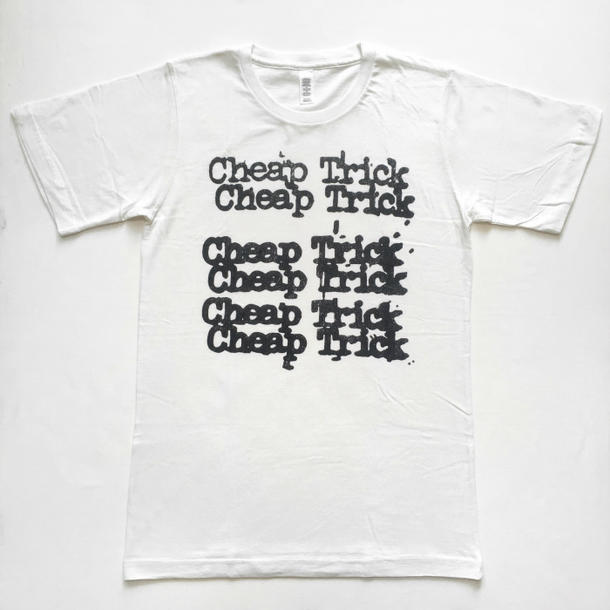 ロックTシャツ バンドTシャツ Cheap Trick cheaptrick チープ・トリック LOGO ロゴTシャツ メンズ ホワイト Tシャツのサムネイル