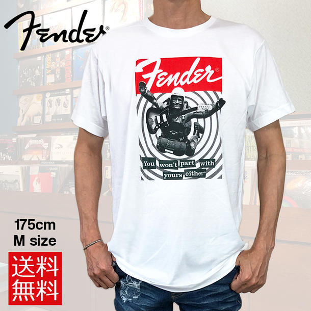 Fender フェンダー Tシャツ ROCK メンズ レディース バンドT 正規品 ロックTシャツ バンドTシャツ