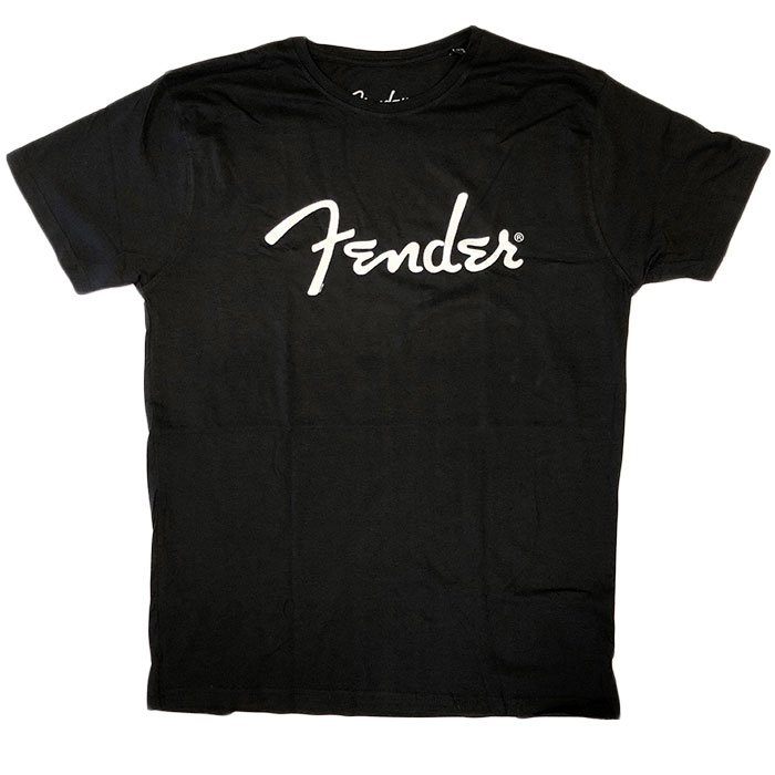 Fender フェンダー ロゴTシャツ ブラック ロゴ Tシャツ ギター フェンダーTシャツ 正規品 送料無料