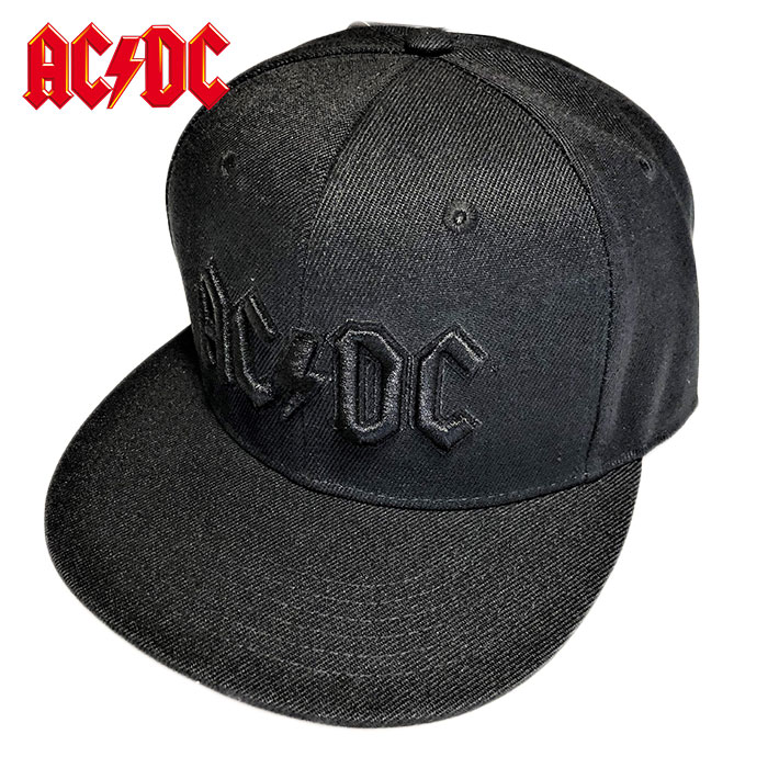 SNAPBACK 帽子 メンズ キャップ ACDC キャップ シンプルロゴ ロゴ刺繍 3D ベースボールキャップ CAP 帽子