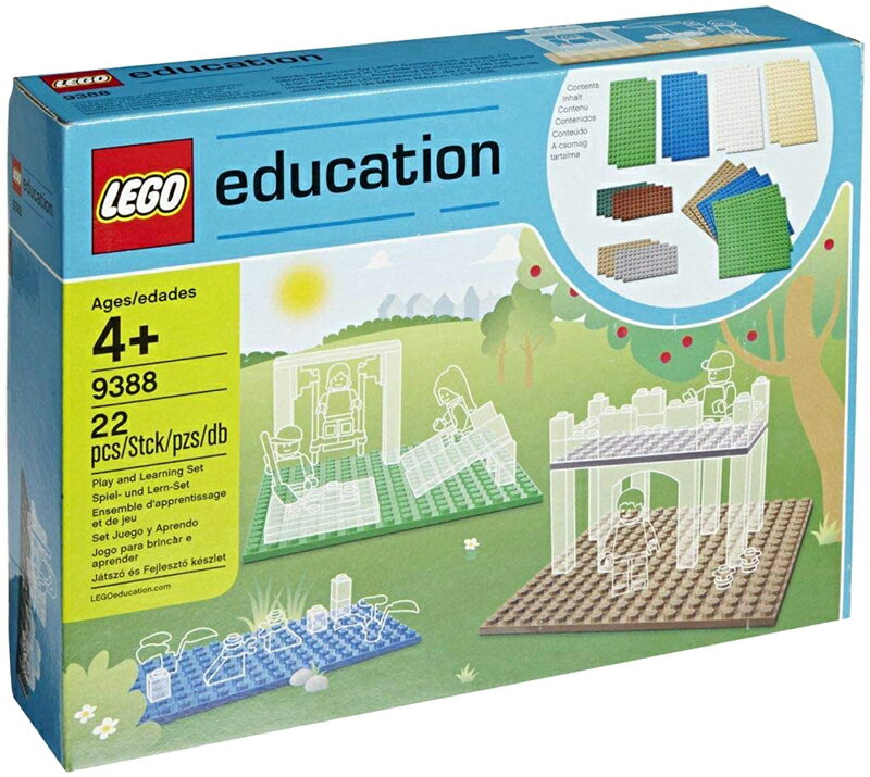 レゴ エデュケーション LEGO 基礎板バラエティセット 9388 V95-5424 (t0) LEGO(R)education