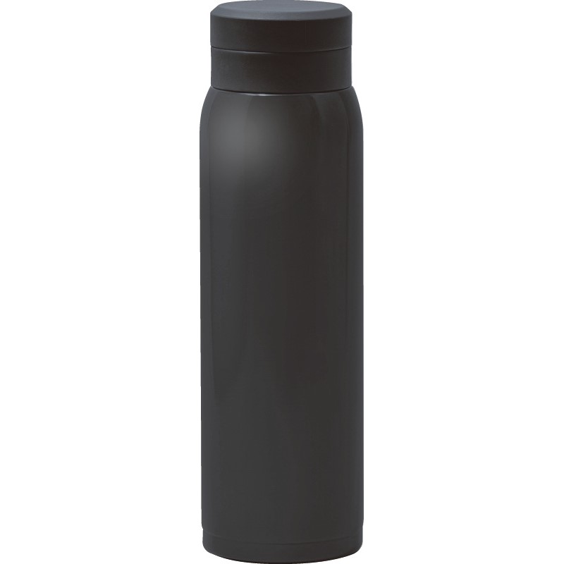 モテコ スクリュー栓マグボトル500ml ブラック RH-1670 (個別送料込み価格) (-L90