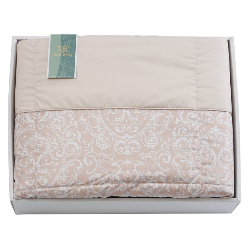 モンブラン 洗える羽毛肌掛ふとん 6422001-3 (個別送料込み価格) (-C7067-064-) | 内祝い ギフト 出産内祝い 引き出物 結婚内祝い 快気祝い お返し 志