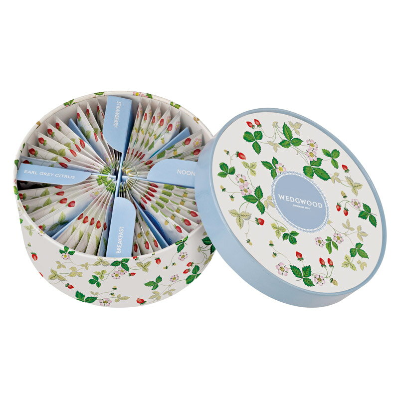 ウェッジウッド ワイルド ストロベリー ティーバッグ 1083506CWN40P (個別送料込み価格) (-C7176-049-) | 内祝い ギフト 出産内祝い 引き出物 結婚内祝い 快気祝い お返し 志