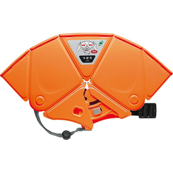 折りたたみ防災ヘルメット Flatmet2 オレンジ CD4001900012 (個別送料込み価格) (-0053-056-) | 内祝い ギフト 出産内祝い ...