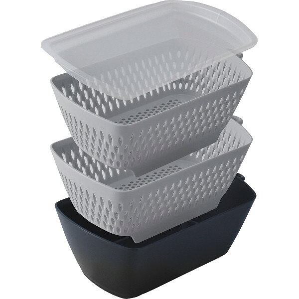 ●商品内容 ボウル(容量約740ml)×1、ザル×2、フタ×1●食洗機可●電子レンジ可 ●現品約20×11×9.4cm(収納時)・重量=約270g ●ポリプロピレン ●パッケージサイズ：20.2×11.5×9.5 cm 280g チリトリのようにサッとすくえて、作業がはかどる。積み重ねできるので、調理スペースを有効活用。調理の下ごしらえに大活躍。ギフト対応※商品は十分にご用意しておりますが、万一品切れの場合や、 やむを得ない事情により中止や変更になる場合がございますので、ご容赦ください。【ご用途】 各種御祝、各種内祝いギフト 贈り物 内祝い 内祝 出産内祝い 結婚内祝い 御祝 快気祝 快気内祝 御礼 御中元 暑中御見舞 残暑御見舞 御歳暮 御年賀 寒中御見舞 プレゼント 母の日 父の日 敬老の日 クリスマス 合格祝い 進学内祝い 成人式 御成人御祝 卒業記念品 卒業祝い 御卒業御祝 入学祝い 入学内祝い 就職祝い 入園内祝い 御入園御祝 お祝い 御祝い 金婚式御祝 銀婚式御祝 御結婚お祝い ご結婚御祝い 御結婚御祝 結婚祝い 結婚式 引き出物 引出物 引き菓子 御出産御祝 ご出産御祝い 出産御祝 出産祝い 御新築祝 新築御祝 新築内祝い 祝御新築 祝御誕生日 誕生日祝 七五三御祝 初節句御祝 節句 昇進祝い 昇格祝い 就任 御供 お供え物 粗供養 御仏前 御佛前 御霊前 香典返し 志 進物 粗供養 偲草 偲び草 茶の子 法要 仏事 法事 法事引き出物 法事引出物 年回忌法要 一周忌 三回忌 七回忌 十三回忌 十七回忌 二十三回忌 二十七回忌 御開店祝 開店御祝い 開店お祝い 開店祝い 御開業祝 周年記念 来客 お茶請け 御茶請け 異動 転勤 定年 退職 退職挨拶回り 転職 お餞別 贈答品 粗品 粗菓 おもたせ 菓子折り 手土産 心ばかり 寸志 新歓 歓迎会 送迎会 新年会 忘年会 二次会 記念品 景品 開院祝い お礼 謝礼 御返し お返し お祝い返し 御見舞御礼 快気祝い 快気内祝い お土産 贈答品 プチギフト 御見舞 退院祝い 全快祝い 御挨拶 ごあいさつ 引越し ご挨拶 引っ越し お宮参り 御祝 お年賀 御年始 初盆 お盆 お中元 お彼岸 残暑見舞い 寒中お見舞 お歳暮 還暦祝 その他ギフト全般