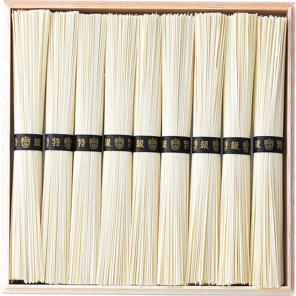 手延素麺揖保乃糸 三段重 27束 BSM-50N (個別送料込み価格) (-0478-092-) | 内祝い ギフト 出産内祝い 引き出物 結婚内祝い 快気祝い お返し 志